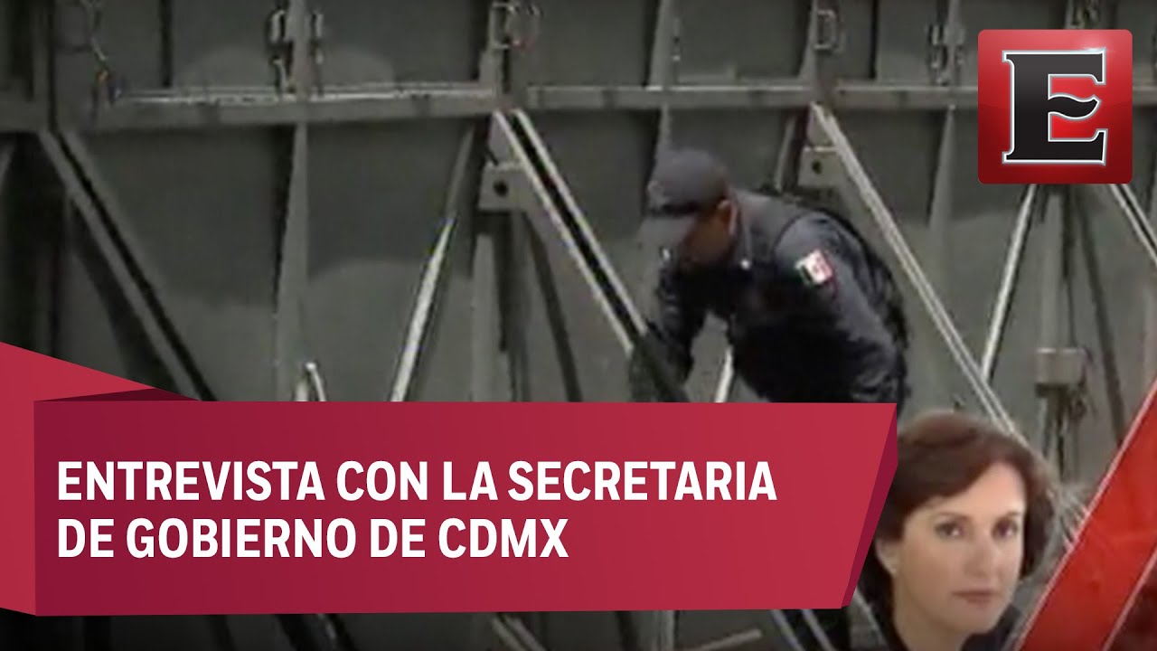 Patricia Mercado y el retiro de las vallas metálicas en avenida Bucareli
