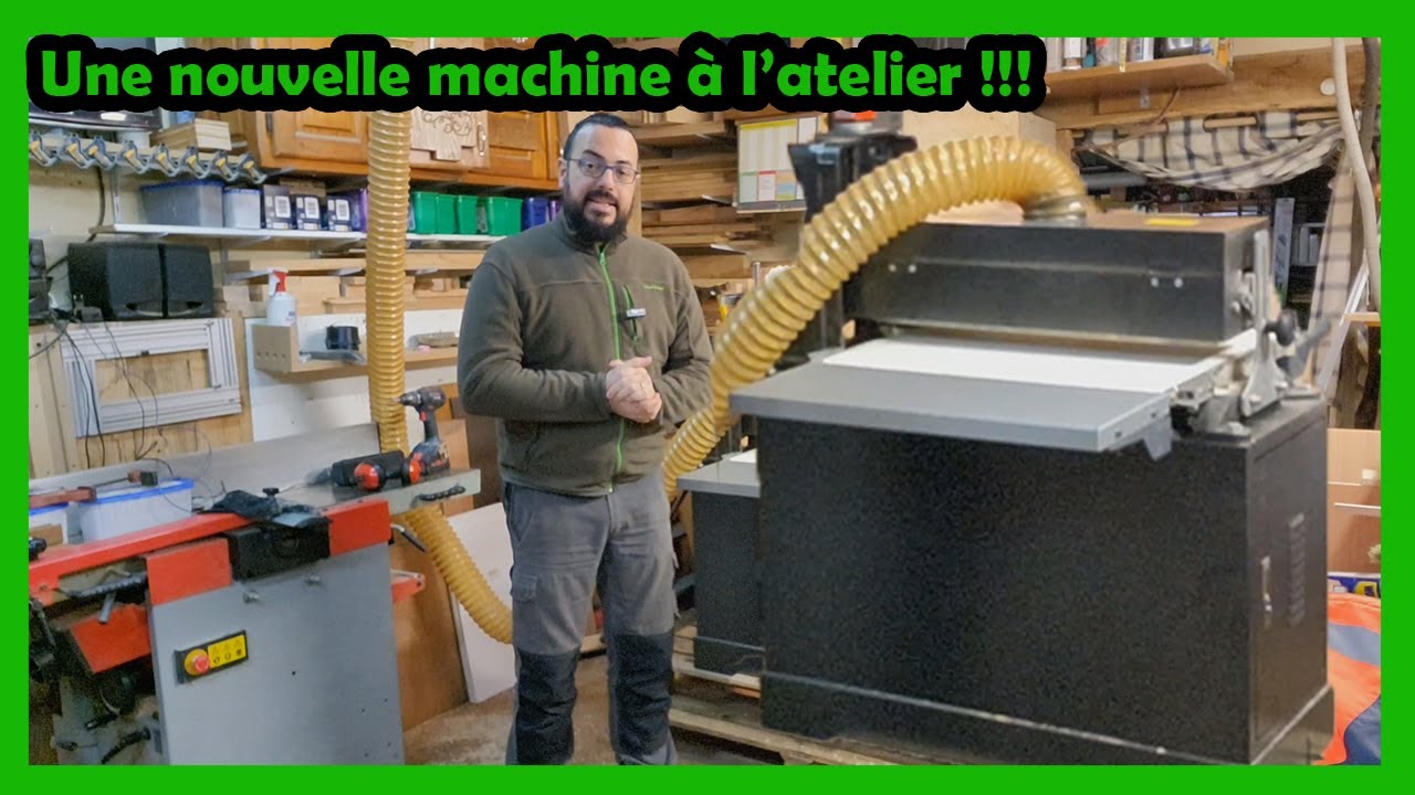 Une nouvelle machine à l'atelier !!! Holzprofi PB560