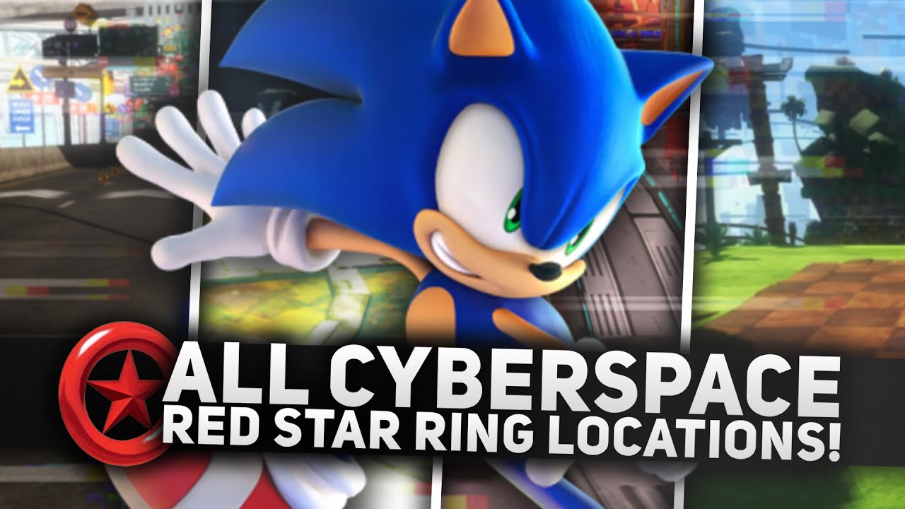 Sonic Frontiers - All Cyberspace Red Star Ring Locations (4K/60FPS)