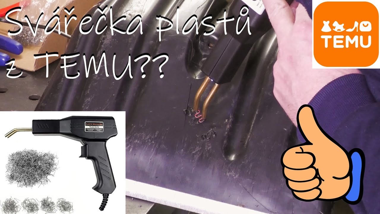Svářečka plastů z TEMU?