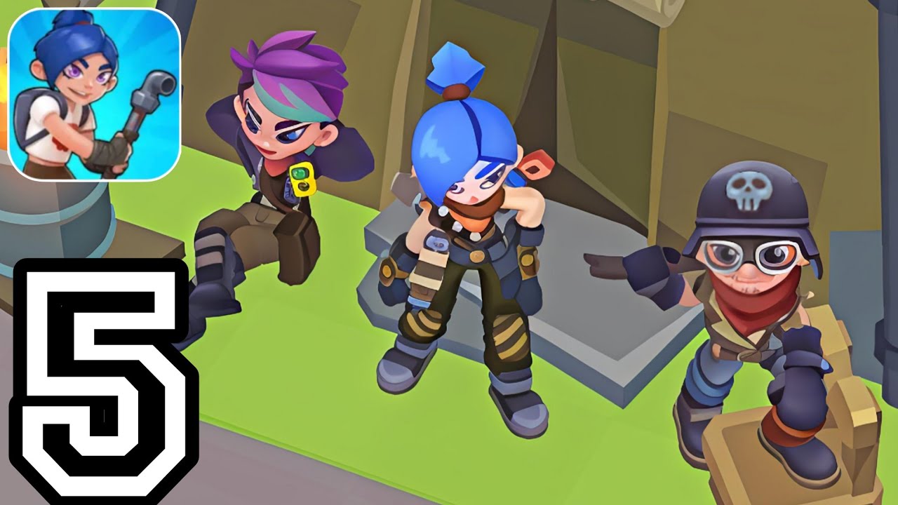 Idle Breaker - Last Survival - Gameplay Walkthrough Part5 Android loot and survive