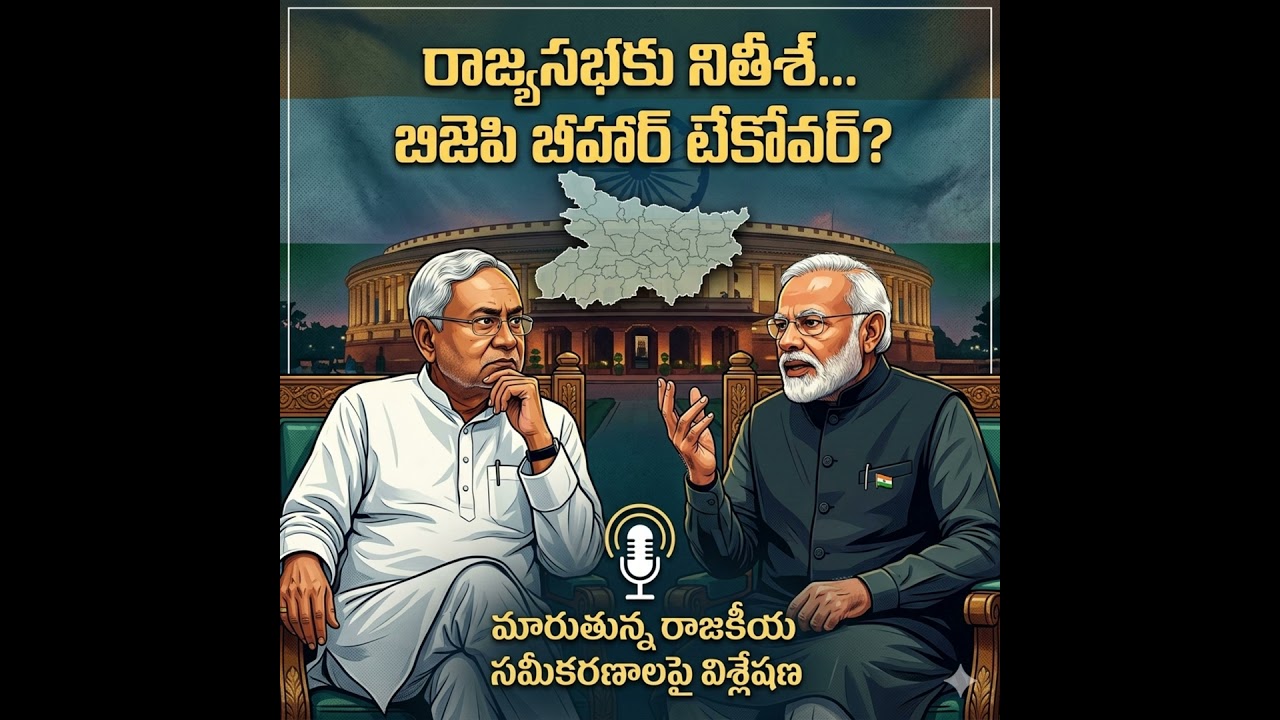 EP 96: రాజ్యసభకు నితీశ్…ఇది బిజెపి బీహార్ టేకోవర్ అనవచ్చా?