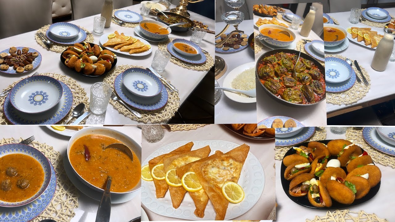 1er Table du Ramadan 🌙 أول طاولة إفطار ￼