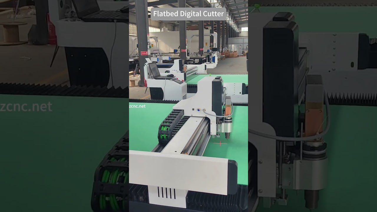 CNC Oscillating Knife Cutting Machine  #oscillatingknifecuttingmachine