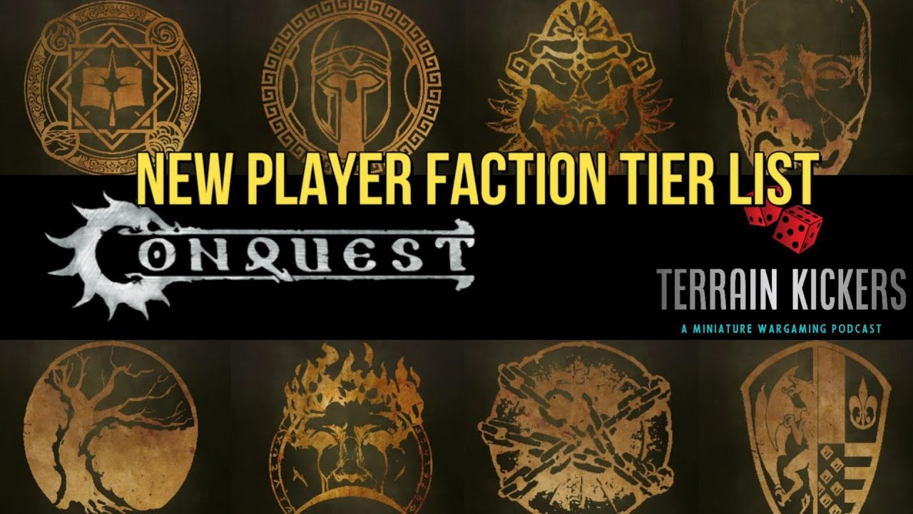 Conquest Corner New Player Faction Tier List