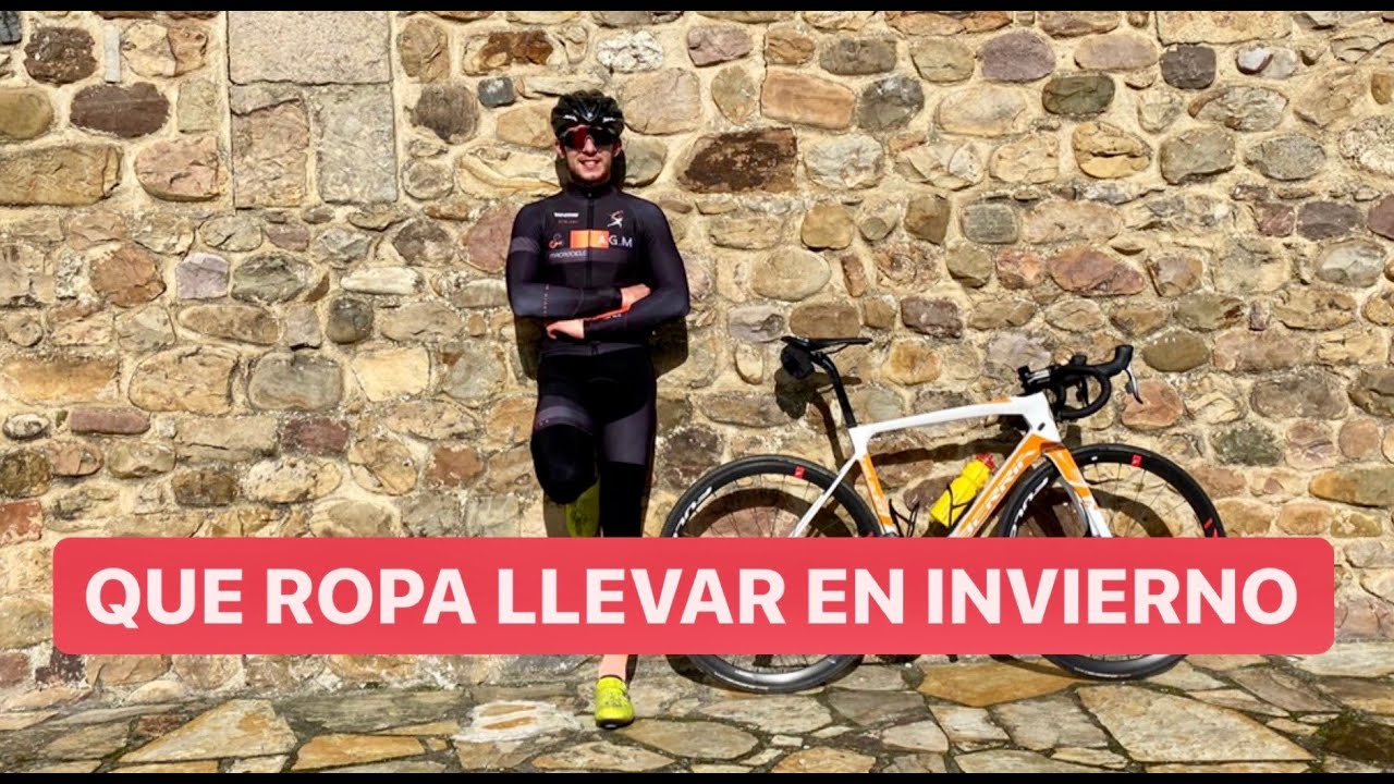 Que ROPA llevar EN invierno PARA practicar CICLISMO | Adrián García Montes