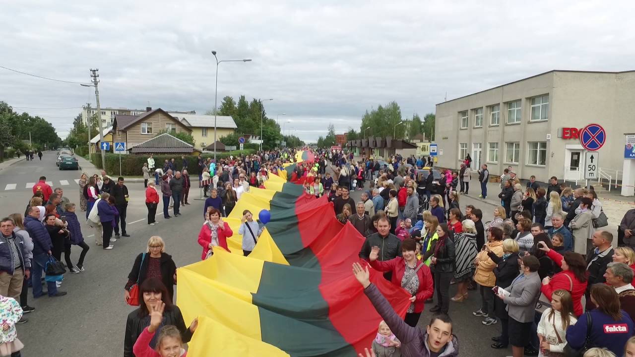 Ilgiausia Lietuvos Vėliava Pasvalys 2016