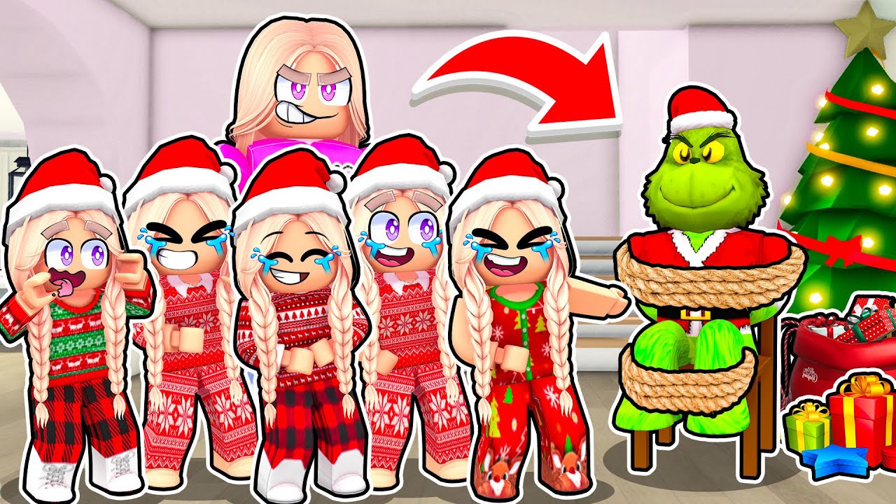 GRINCH WPADŁ W NASZĄ PUŁAPKĘ na BERRY AVENUE w ROBLOX! 😂