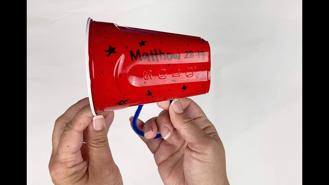 3CK Megaphone Craft 8/16/2020