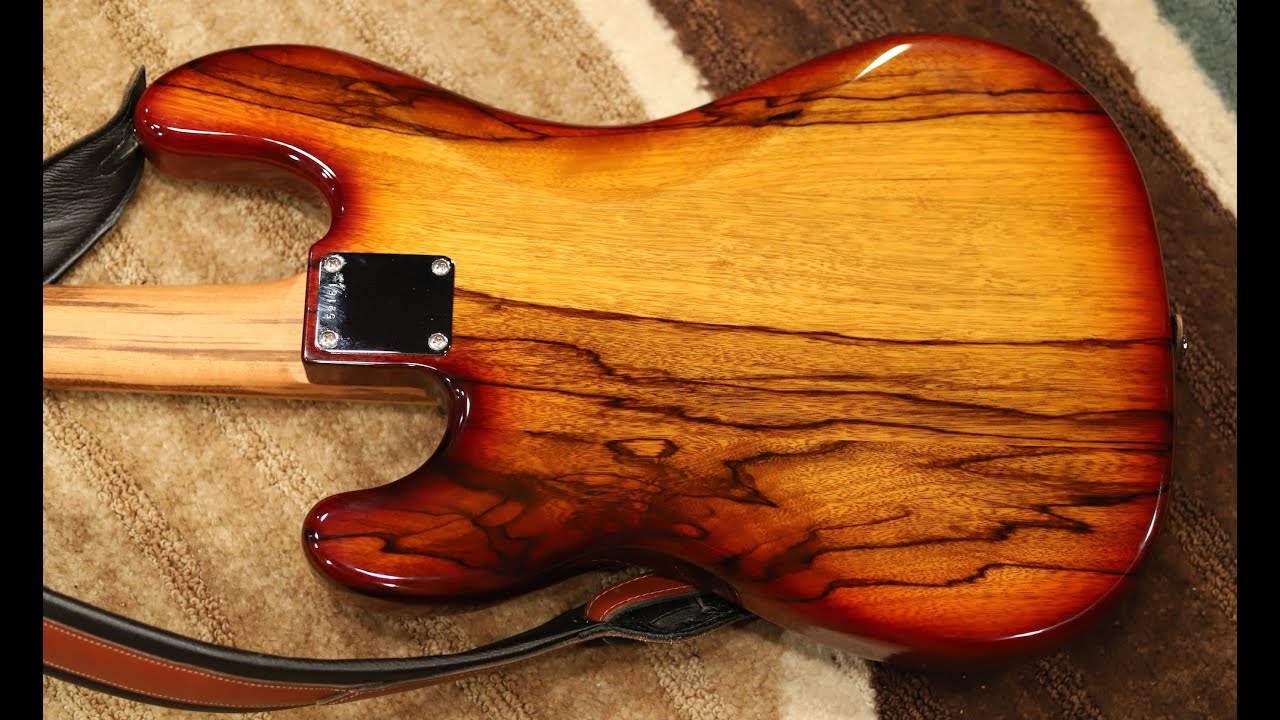 Bass Demo - SCB Chambered Fretless  P