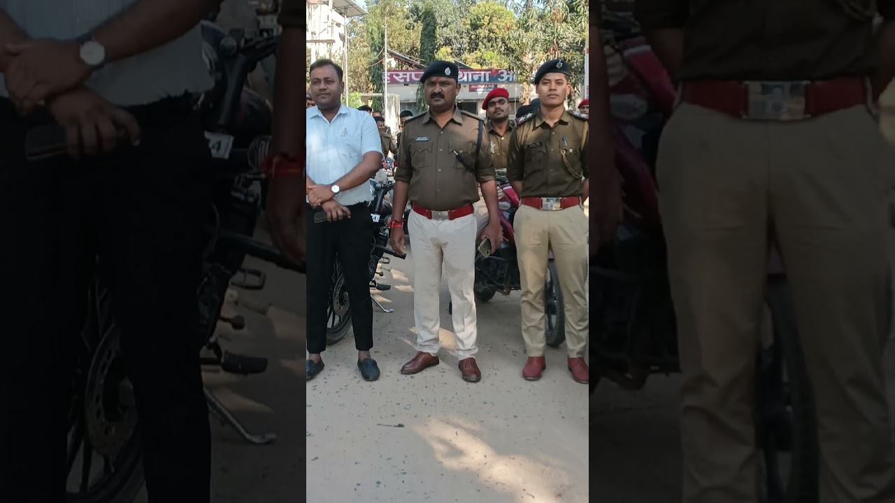 हसपुरा पुलिस फ्लैग मार्च निकाला#State live news #haspura#aurangabad #bihar #breakingnews#letestnews