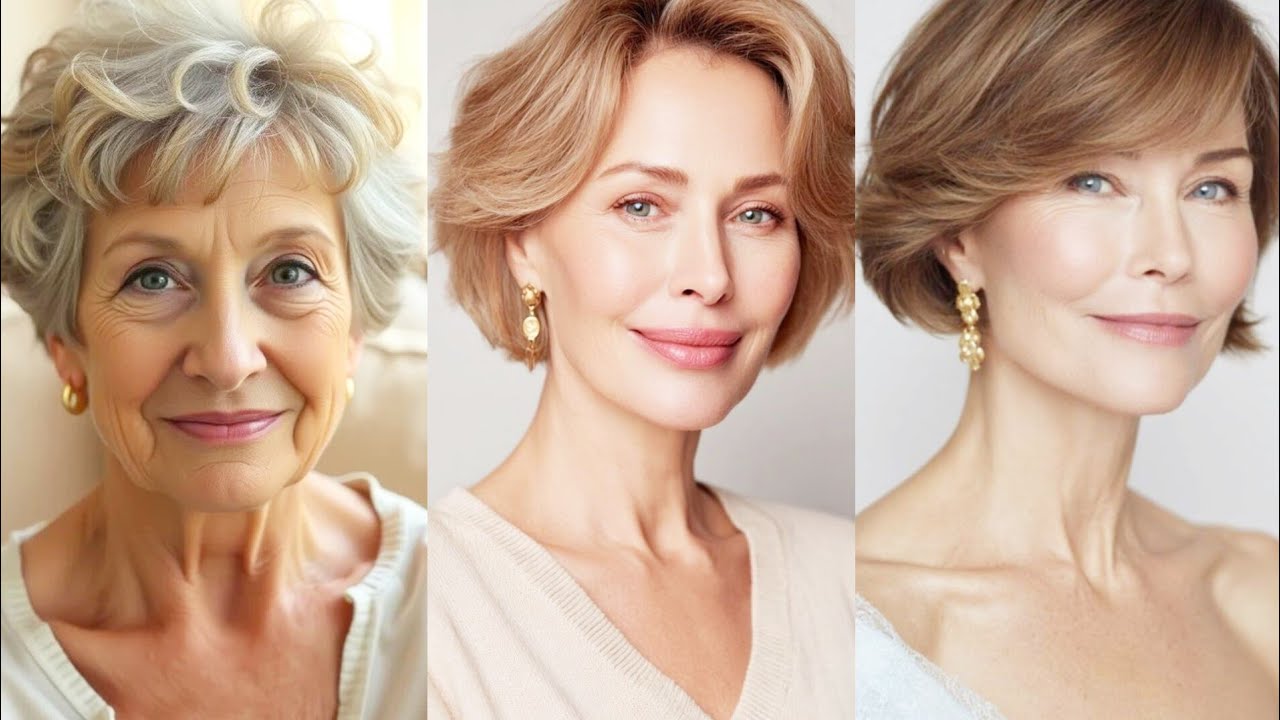 Стрижка для женщин 50+, 60+ и 70+ - Женская стрижка