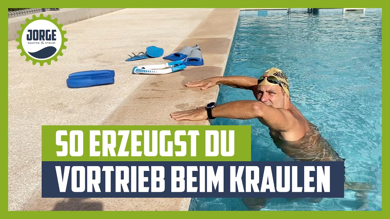 So erzeugst du Vortrieb beim Kraulen