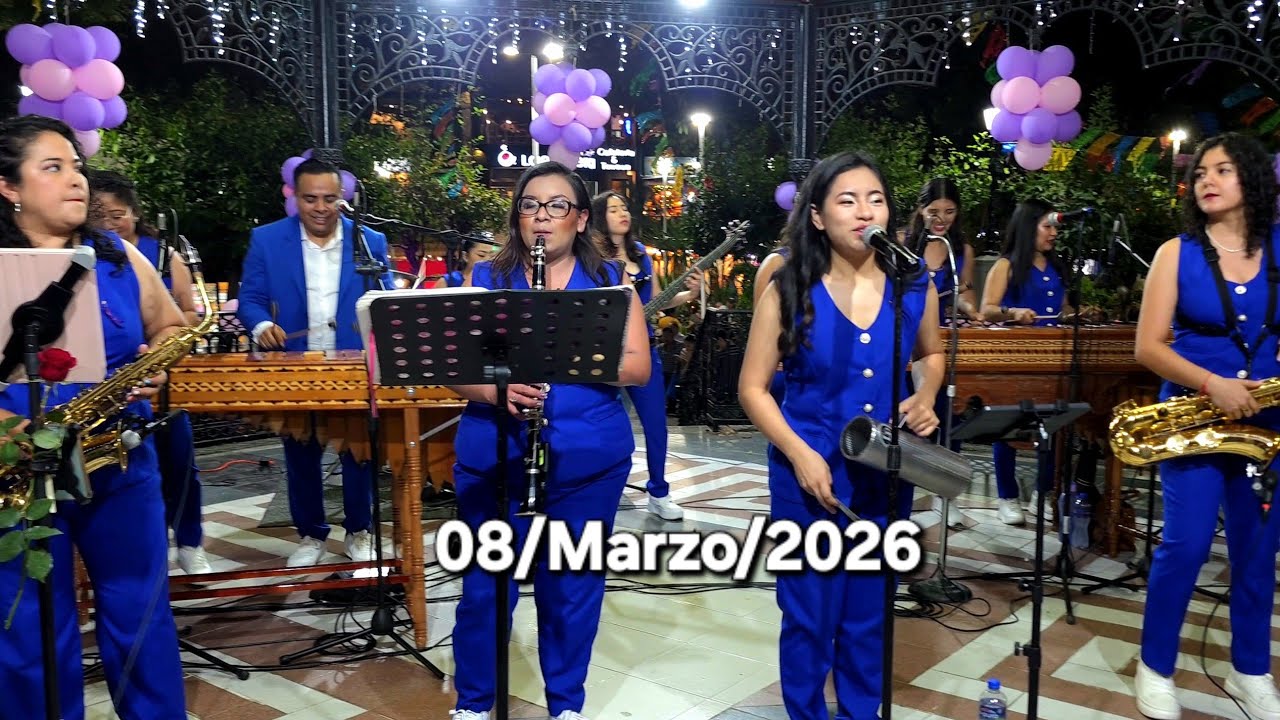 Así se vivió el Día de la Mujer con tremendo baile en el Parque de la Marimba💃