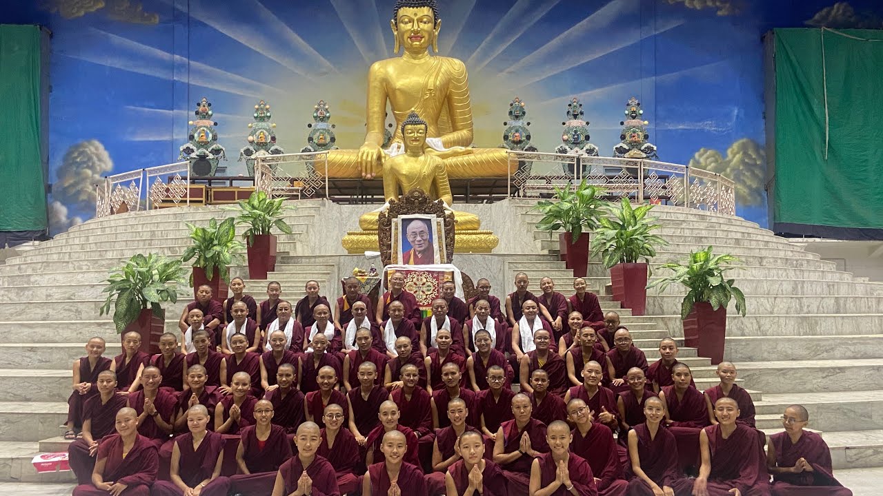 The new batch of 2025 female Geshe!!😱🥳