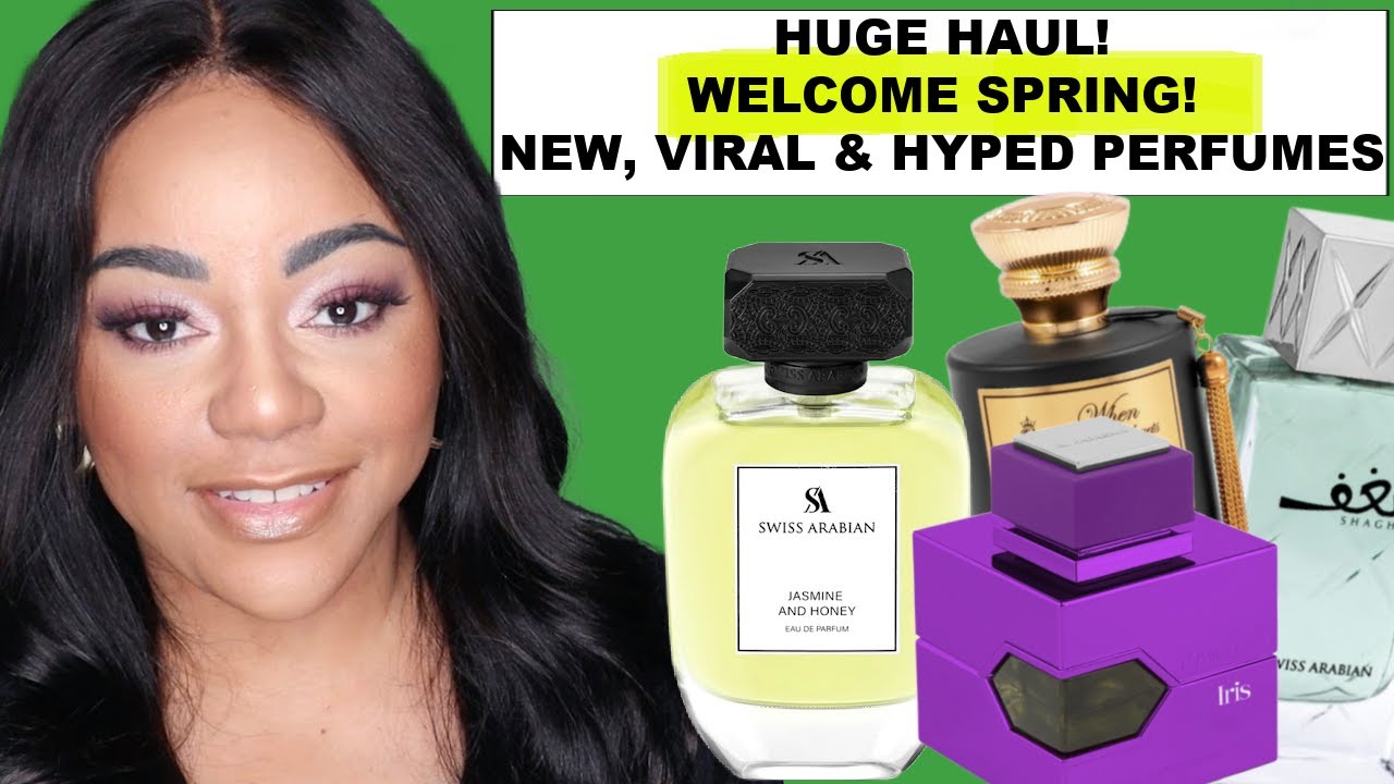 MIDDLE EASTERN SPRING FRAGRANCES HAUL| VIRAL, HYPED & NEW PERFUMES | UNBOXING & FIRST IMPRESSION