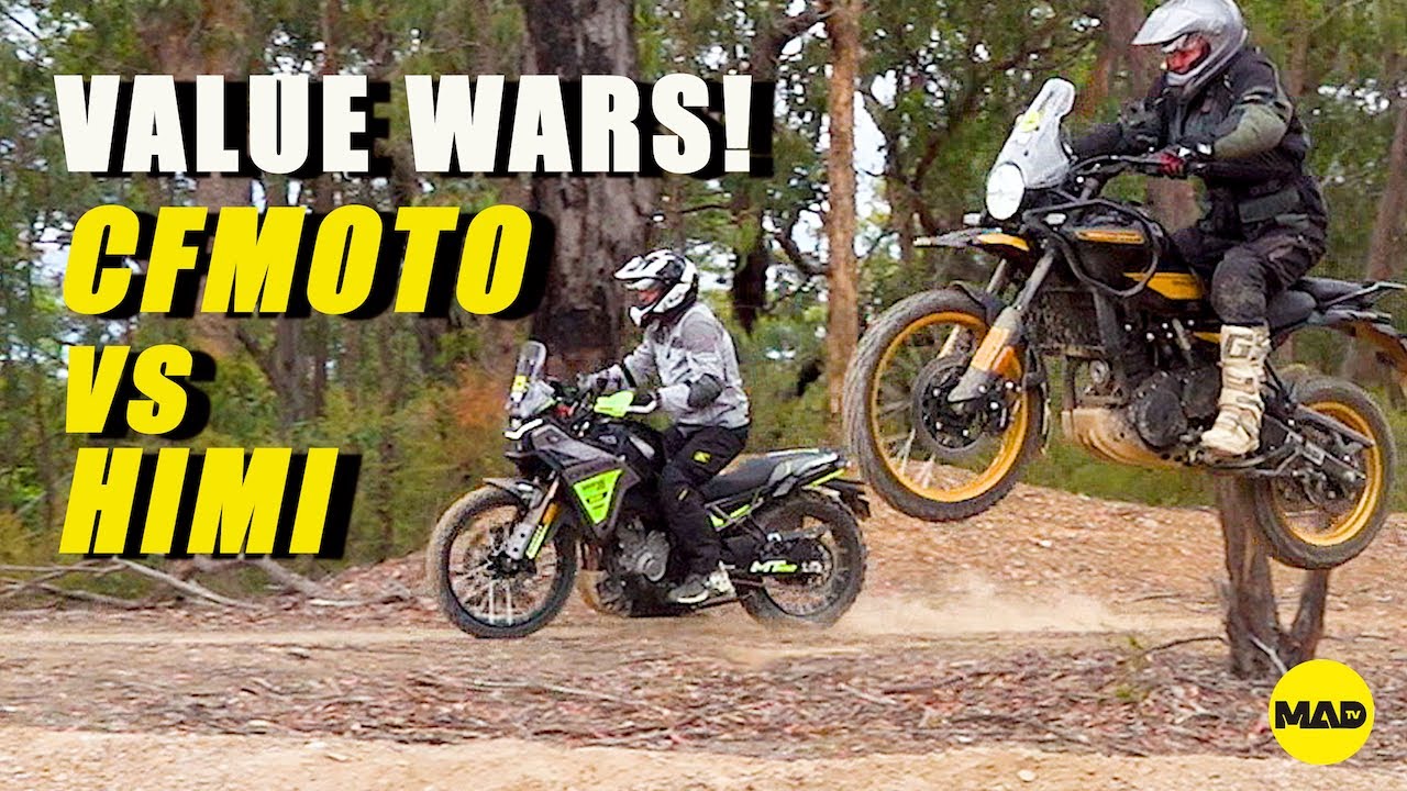 Royal Enfield Himalayan 450 против CFMOTO 450 MT |  Обзор реального мира без ограничений