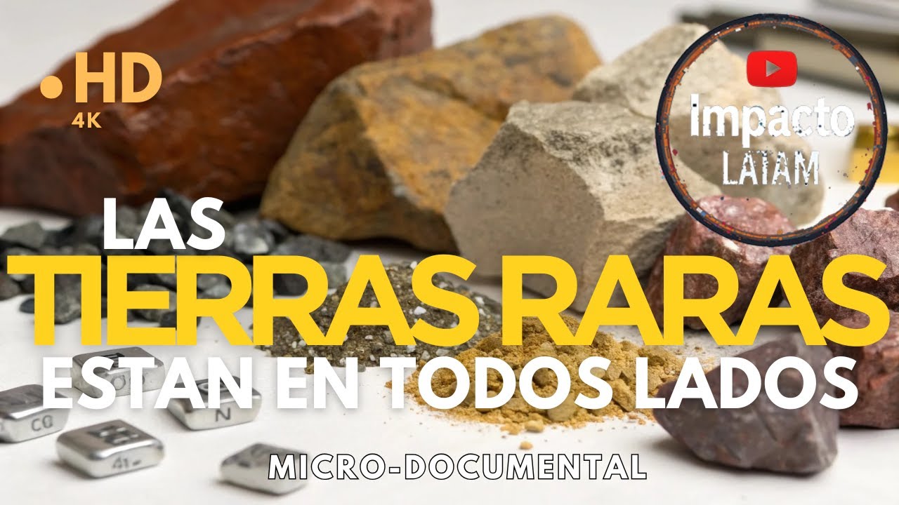 TIERRAS RARAS: La Guerra Secreta por los Minerales del Futuro