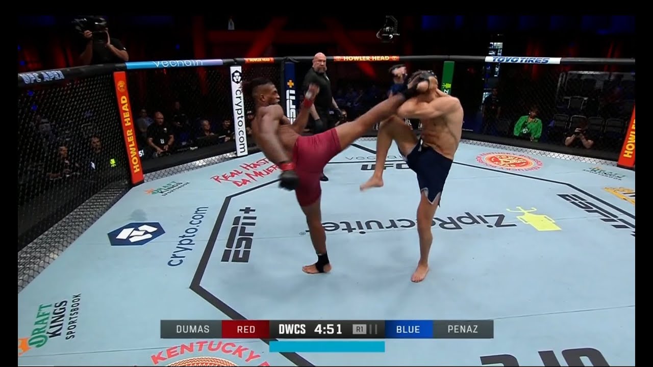QUICK VIDEO for a QUICK FINISH! Sedrique Dumas UFCs NEXT STAR!