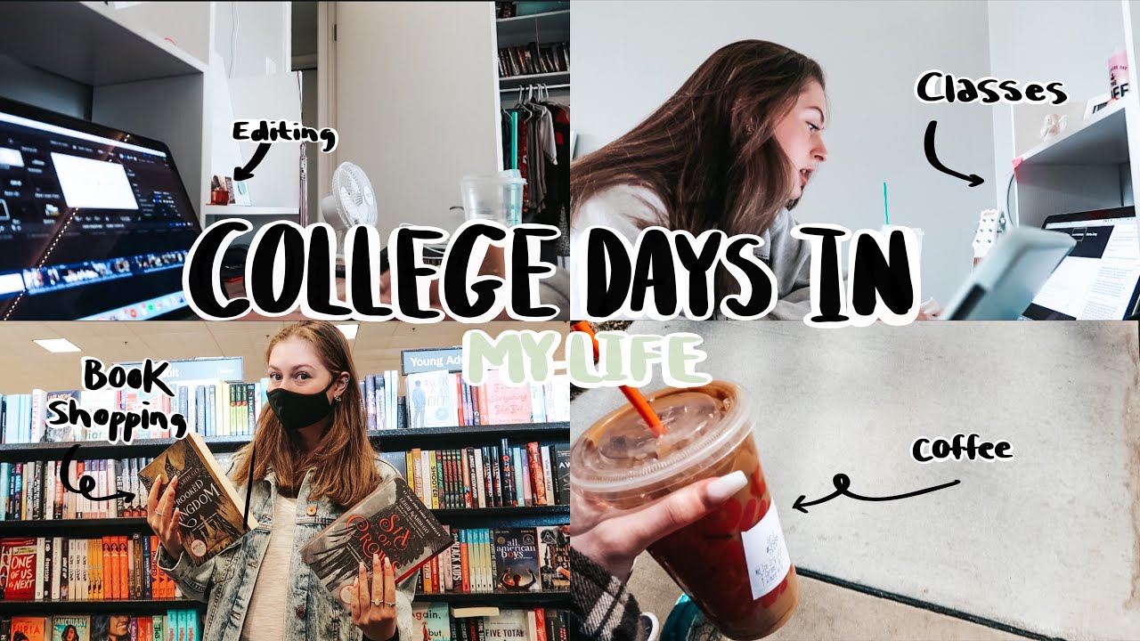 a couple days in my life (getting my life together) | book shopping, online classes, library days