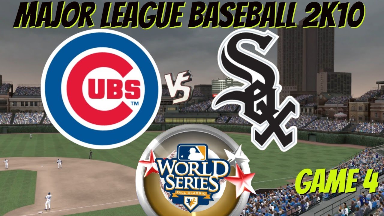 MLB 2k10   Franchise   World Series Game 4 #Worldseries #MLB #baseball
