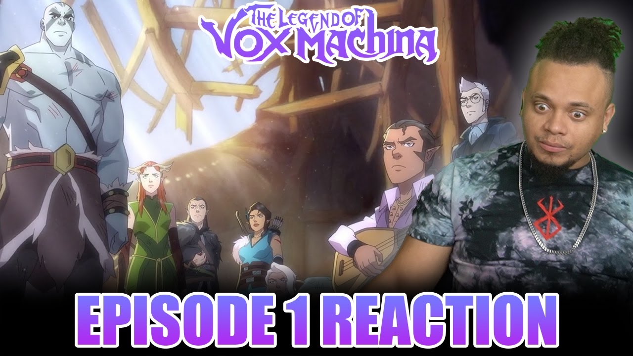 YALL RECOMMEND THE WILDEST STUFF! - THE LEGEND OF VOX MACHINA EP 1: REACTION VIDEO