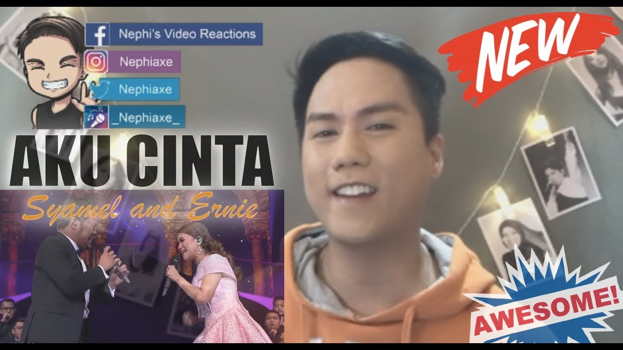 Реакция вокалиста на то, как Сьямел и Эрни Закри поют Aku Cinta