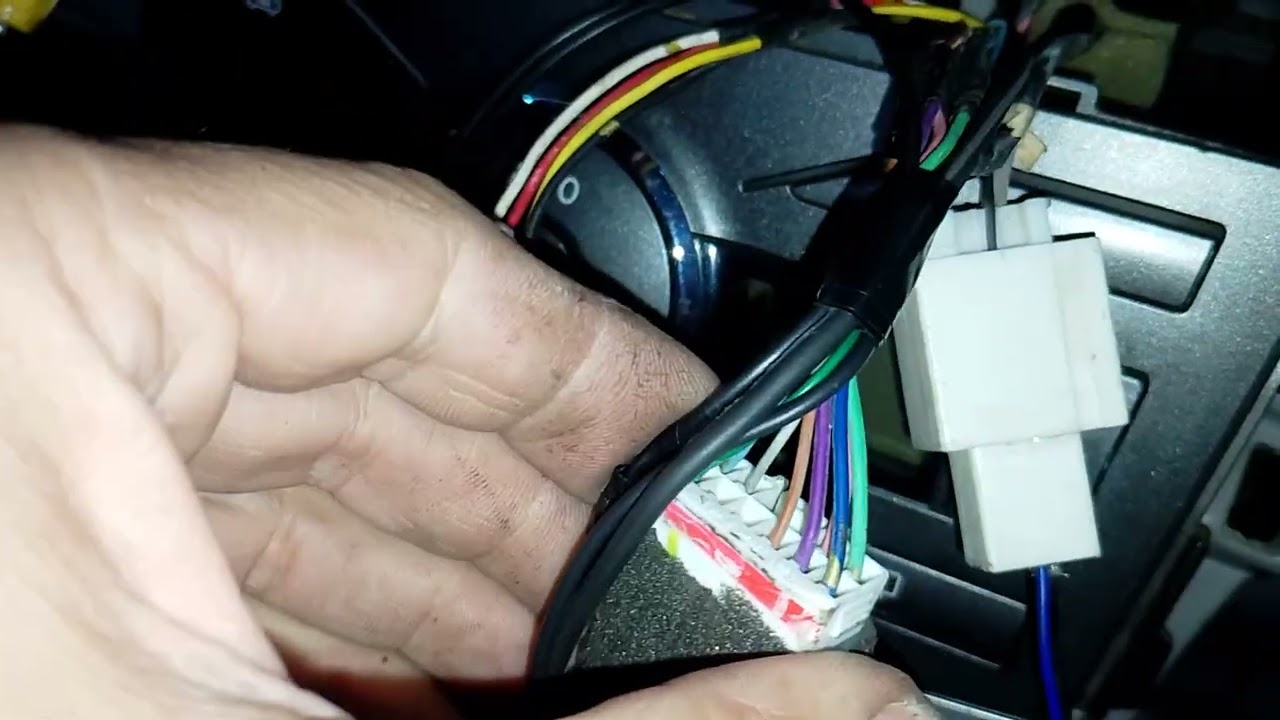 Corolla, fios do comando de volante
