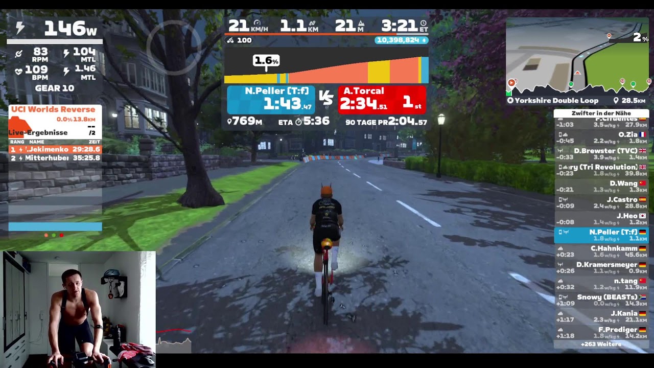 Zwift VirtuSlo 4Endurance GELS League 2026 / Stage 5 - Zone 1 Double Parked