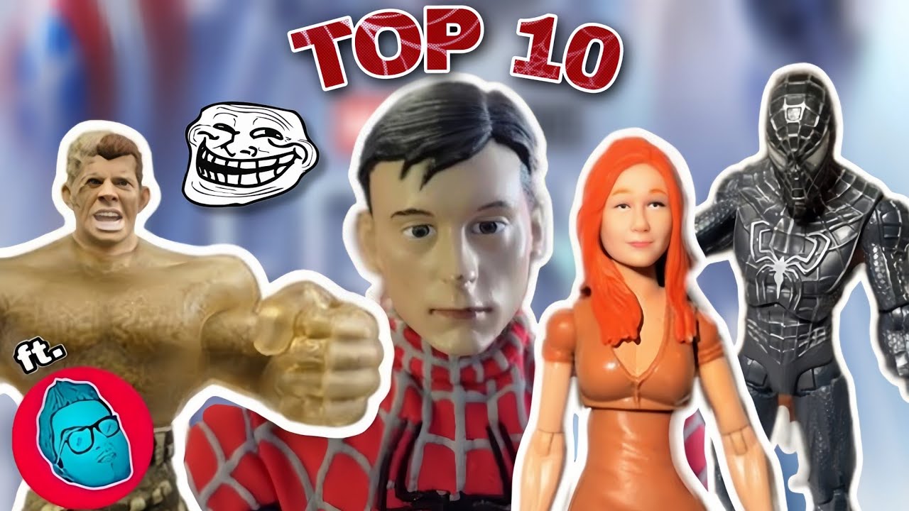 TOP 10 Figuras más espantosas que hizo Toy Biz/Hasbro de la saga de Tobey | ft. Martón Presenta