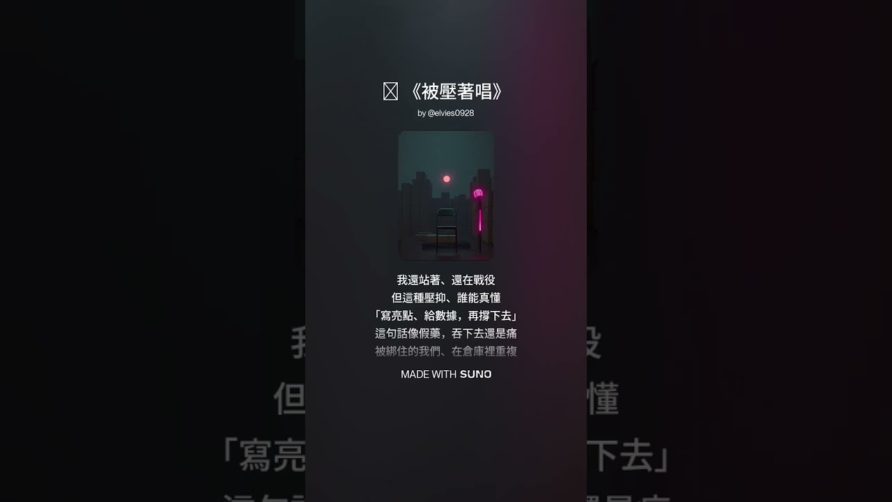 被壓著唱｜職場過勞寫實歌曲