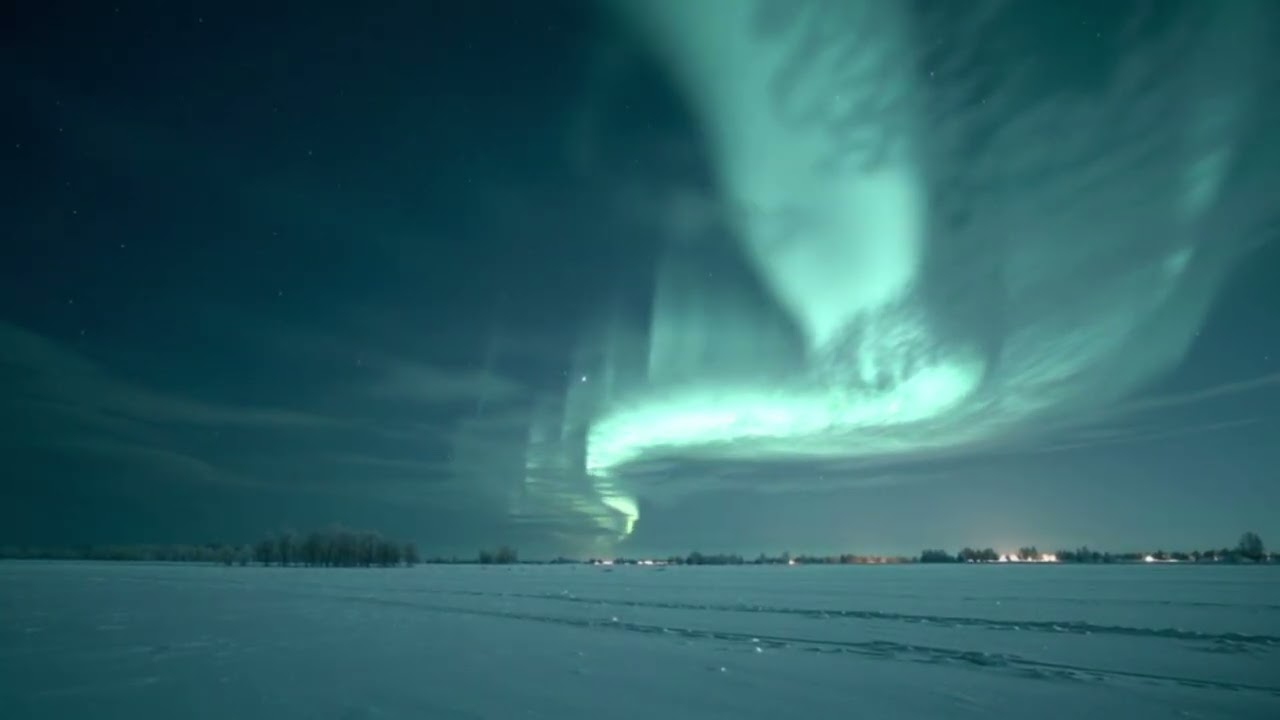 Winter Aurora Piano: Calm Ambient Music for Study & Relaxation