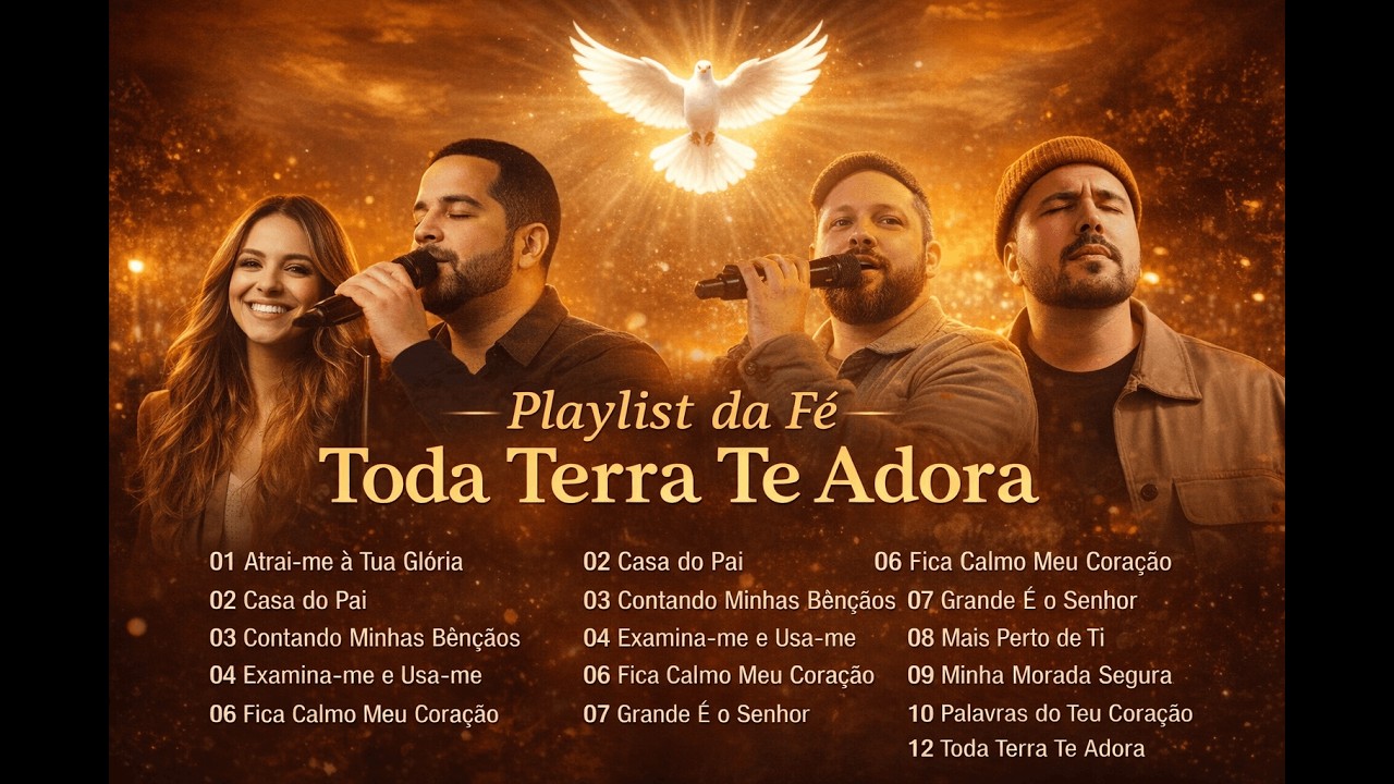 Toda Terra Te Adora | Louvores que Tocam a Alma e Renovam a Esperança / Playlist da Fé