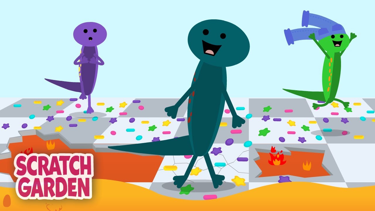 The Floor is Lava 3! | Kids Dance Song | Scratch Garden