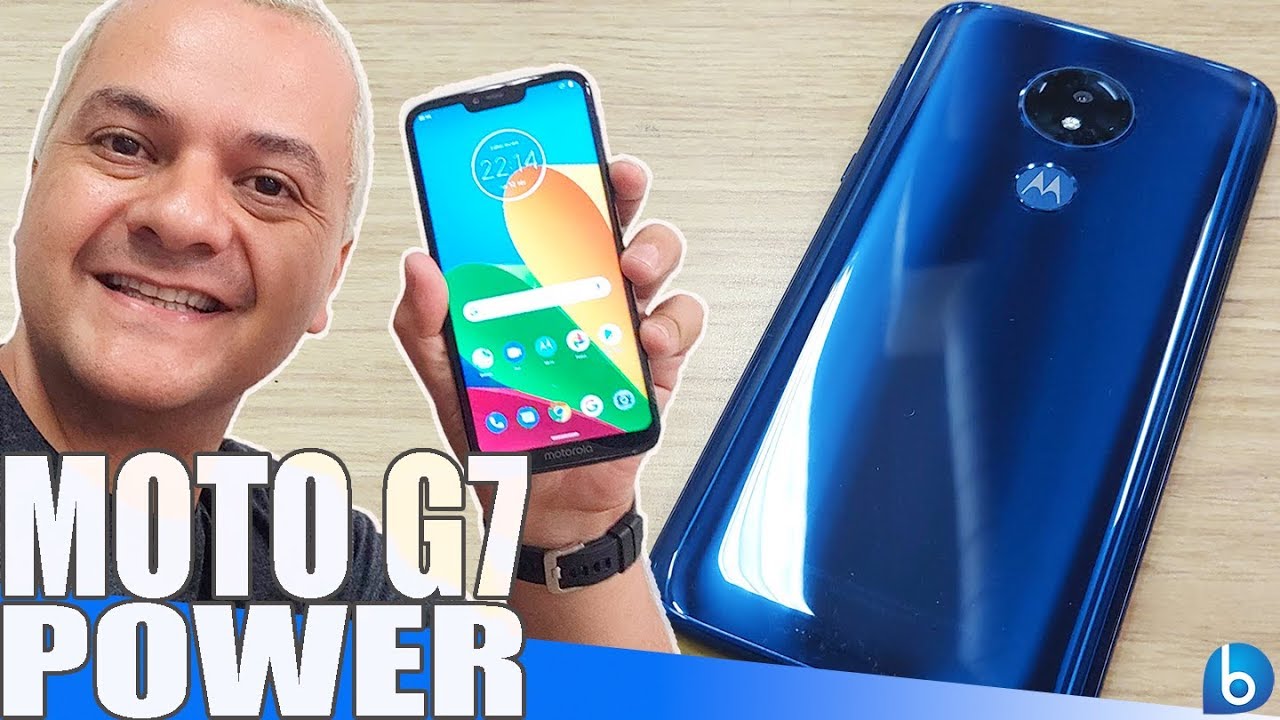 MOTO G7 POWER | CONHECENDO O MOTOROLA COM BATERIA MONSTRO!