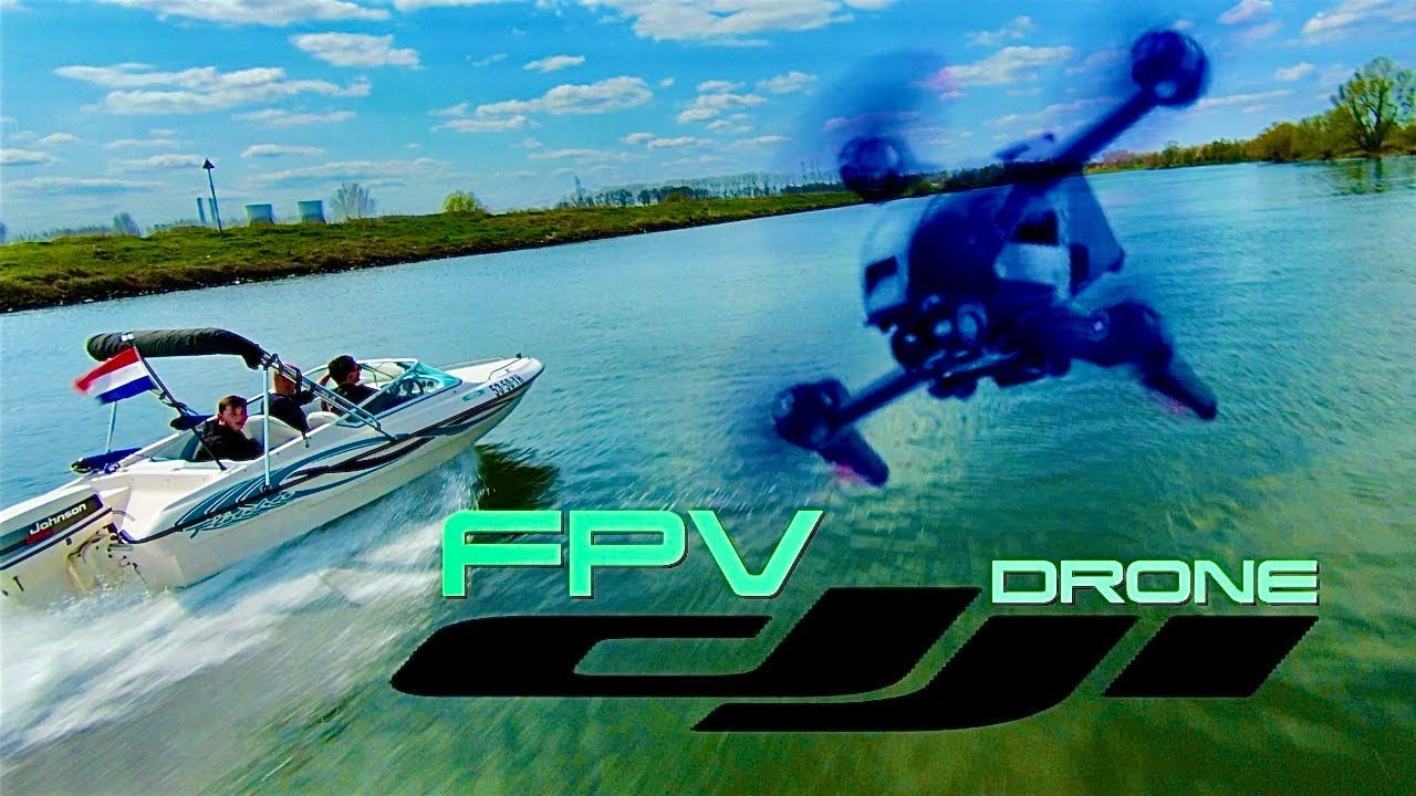 DJI FPV DRONE &bull; Best Chase Drone?!? 4K 🛥💨