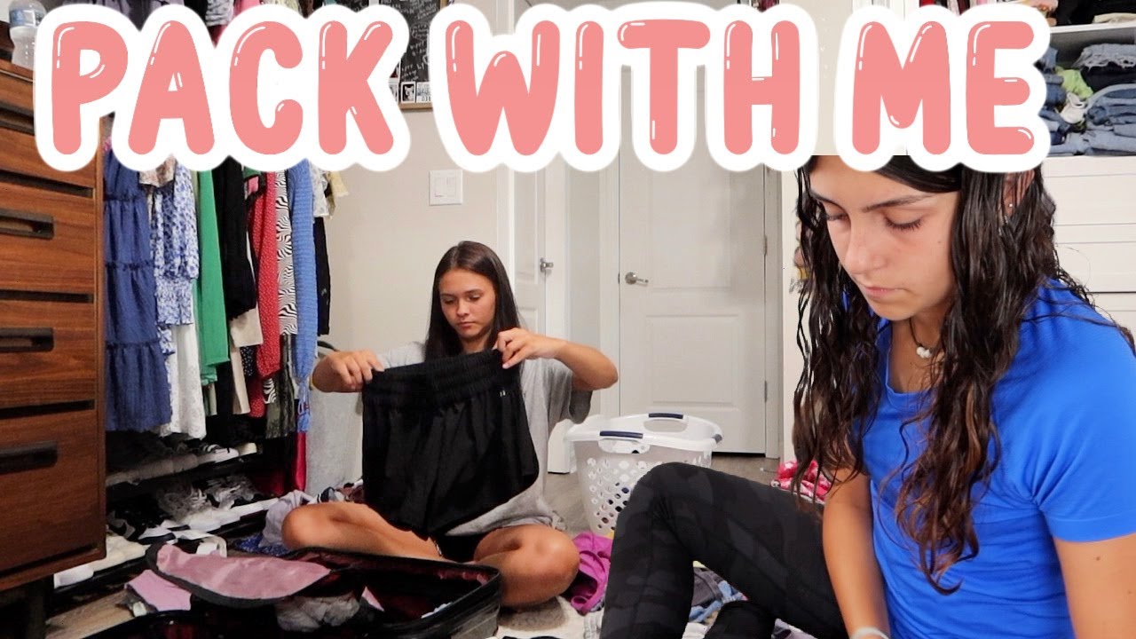 PACK WITH ME FOR SUMMER VACATION 2022! EMMA AND ELLIE