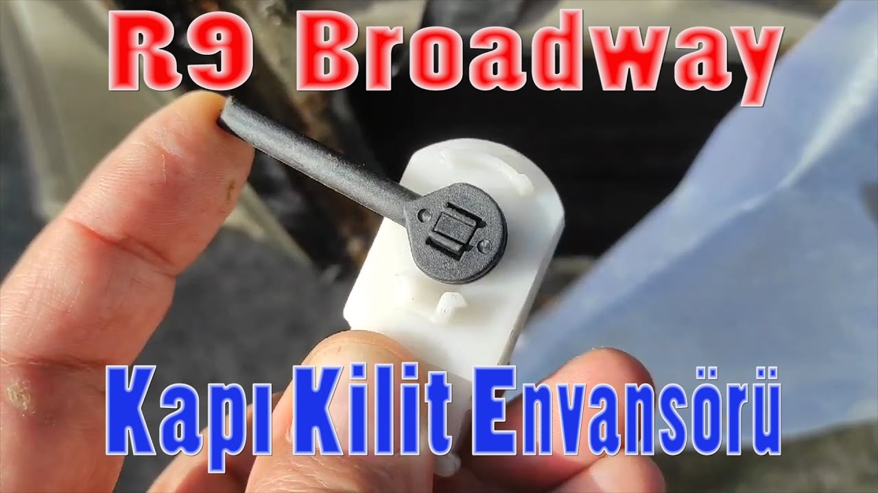 Renault 9 Broadway Kapı Kilit Envansörü Değişimi