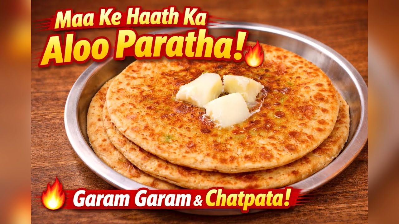 माँ के हाथ का आलू पराठा ❤️ गरम गरम🌸 #viral #food #trending #recipe #cooking #pahadi #foodie #shorts 