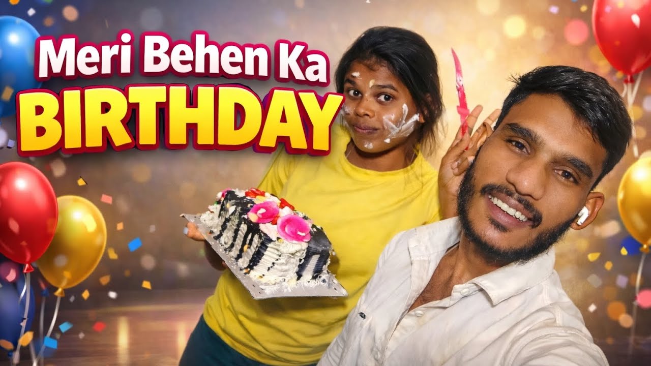 My Sister’s Birthday Surprise 🎉 | Emotional Birthday Vlog | Family Moments ❤️