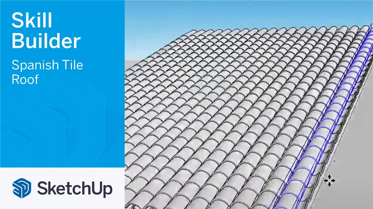 Spanish Tile Roof - Skill Builder