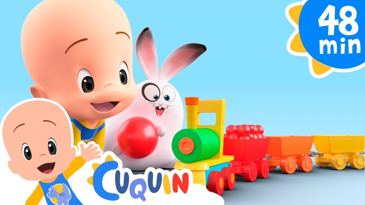 En Tren se aprenden los colores . Cleo y Cuquín en español