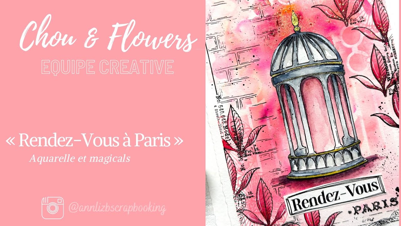 Travail de fond aux aquarelles et magicals