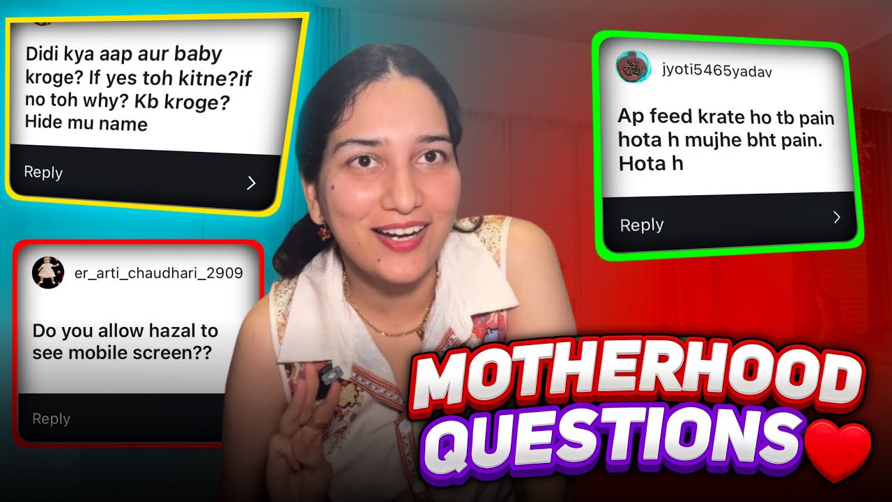 Q/A video❤️| Future kids, pregnancy, Job after baby, Motherhood, Hazu routine| Life in Canada🇨🇦