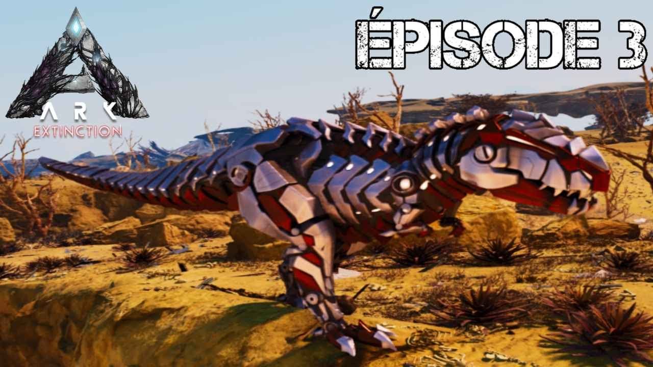 On tame le premier Dino TEK de l'aventure sur extinction / épisode 3