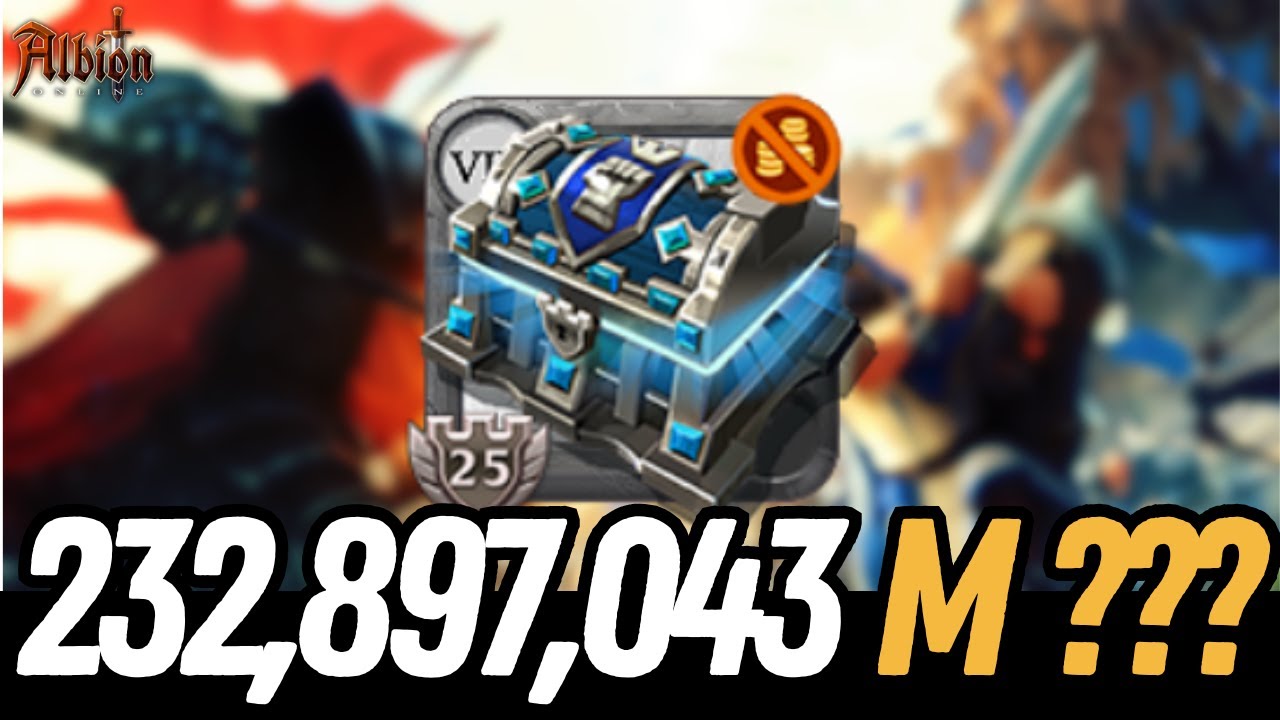 Gua Dapet 232M Est Open Conqueror Chest T8 😱 - Albion Online