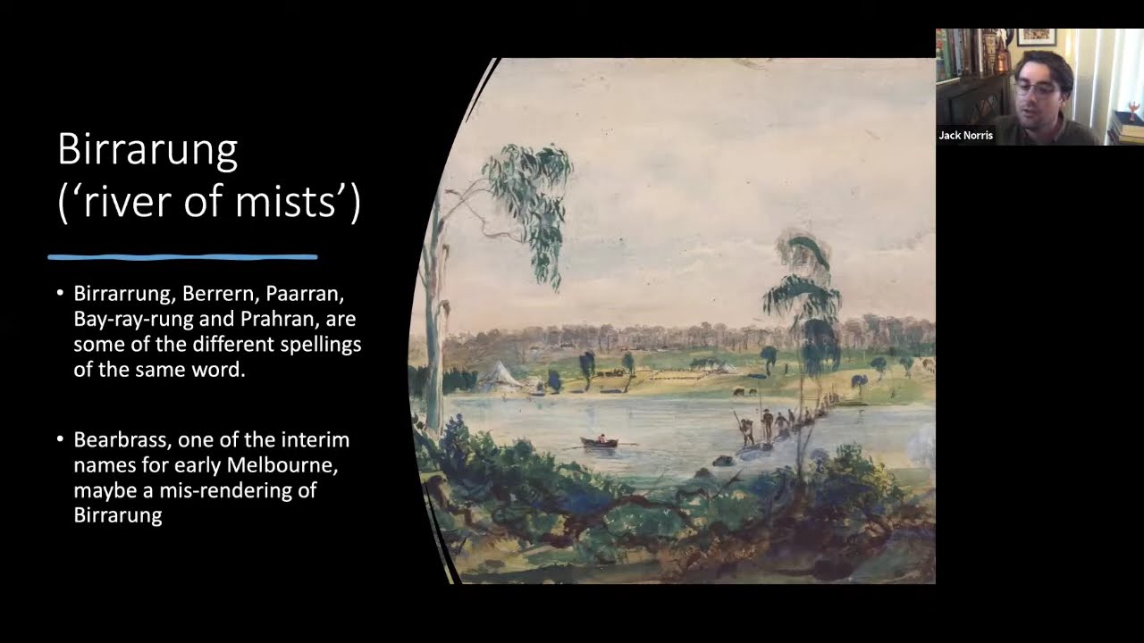 Yarra River: The History of a Name