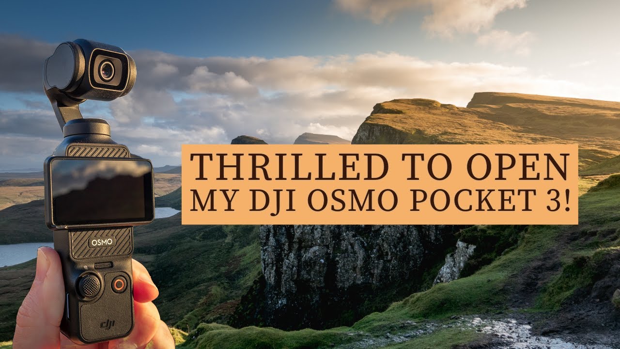 “Unboxing the DJI Osmo Pocket 3: A Game-Changer for Vloggers!”