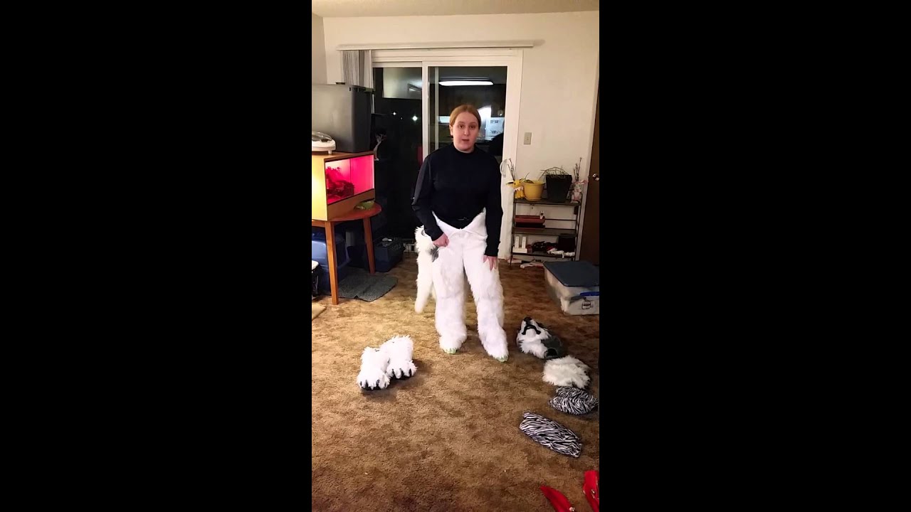 Putting on a Fursuit