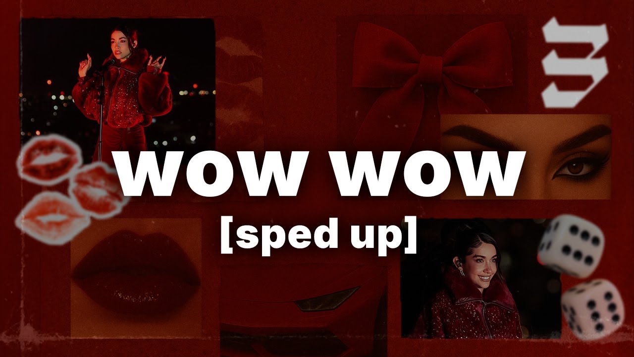 Maria Becerra, Becky G - Wow Wow (sped up + letra)